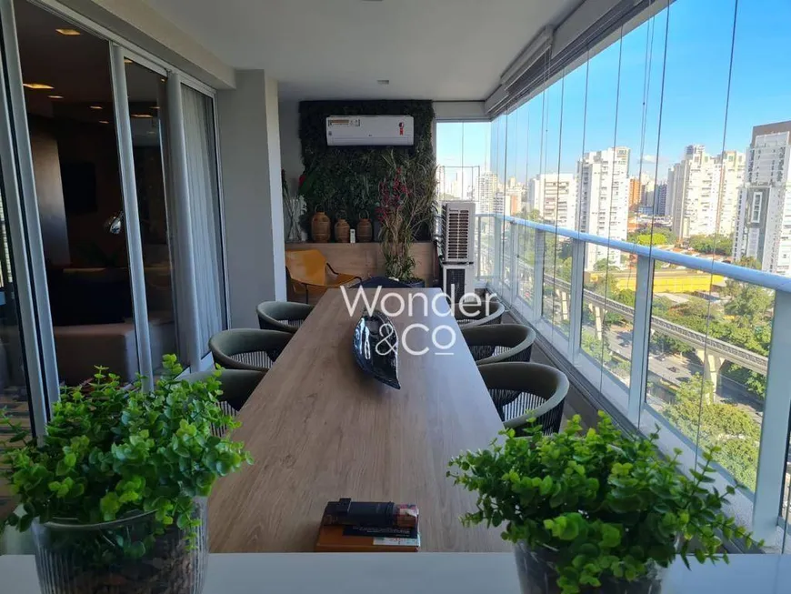 Foto 1 de Apartamento com 3 Quartos à venda, 134m² em Brooklin, São Paulo