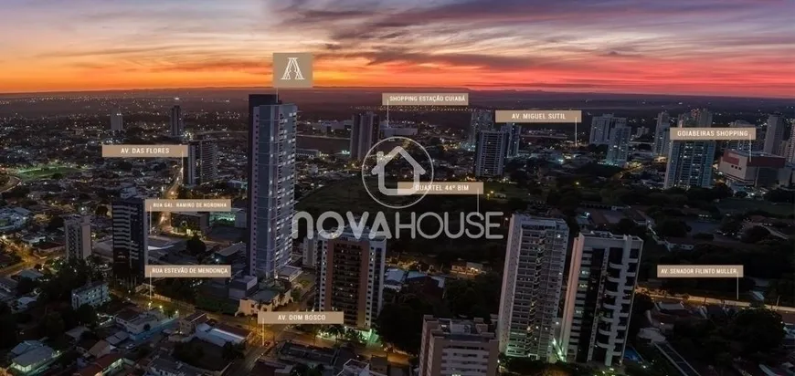 Foto 1 de Apartamento com 4 Quartos à venda, 226m² em Popular, Cuiabá