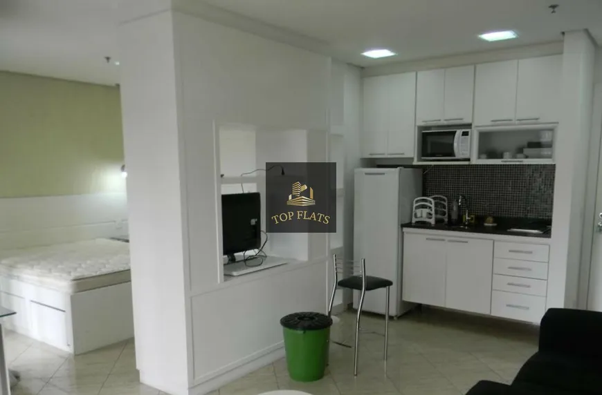 Foto 1 de Flat com 1 Quarto para alugar, 42m² em Itaim Bibi, São Paulo