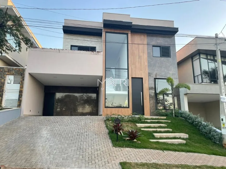 Foto 1 de Casa de Condomínio com 3 Quartos à venda, 201m² em Village Damha II, Araraquara