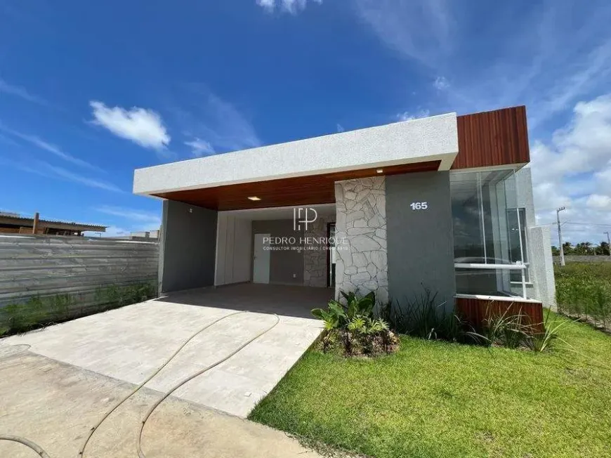 Foto 1 de Casa de Condomínio com 3 Quartos à venda, 125m² em Zona de Expansao Olhos D Agua, Barra dos Coqueiros