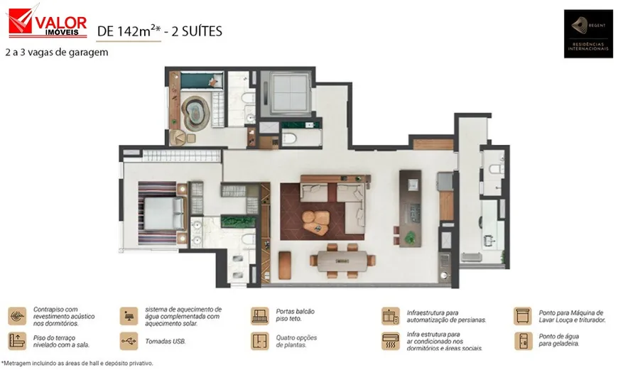 Foto 1 de Apartamento com 2 Quartos à venda, 142m² em Real Parque, São Paulo