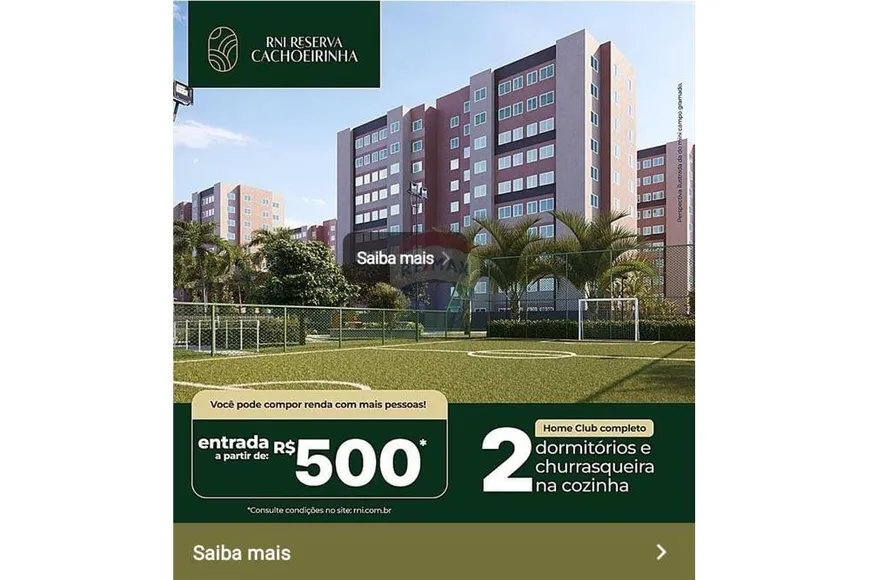 Foto 1 de Apartamento com 2 Quartos à venda, 46m² em Central Parque, Cachoeirinha