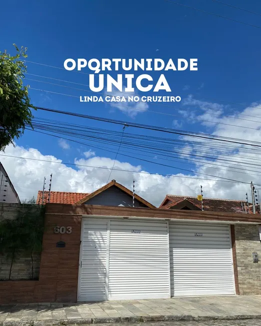 Foto 1 de Casa com 3 Quartos à venda, 250m² em Cruzeiro, Campina Grande