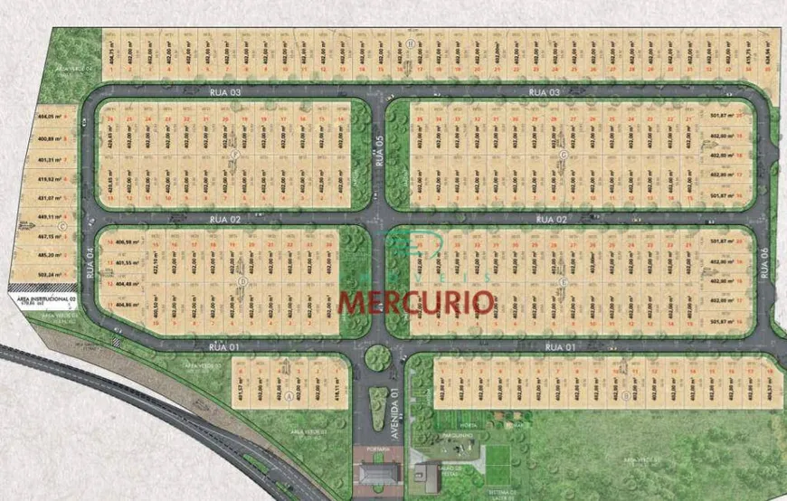 Foto 1 de Lote/Terreno à venda, 402m² em Centro, Piratininga