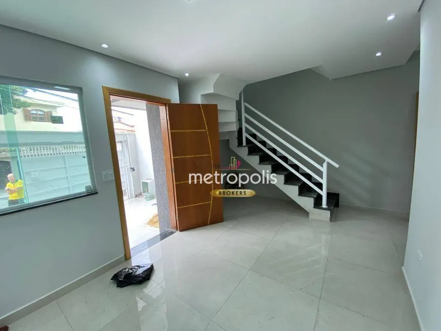 Foto 1 de Sobrado com 2 Quartos à venda, 115m² em Vila Curuçá, Santo André