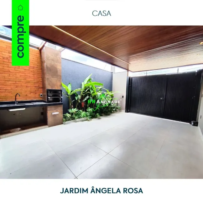 Foto 1 de Casa com 3 Quartos à venda, 100m² em Jardim Ângela Rosa, Franca