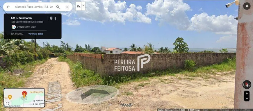 Foto 1 de Lote/Terreno à venda, 600m² em , São José de Ribamar