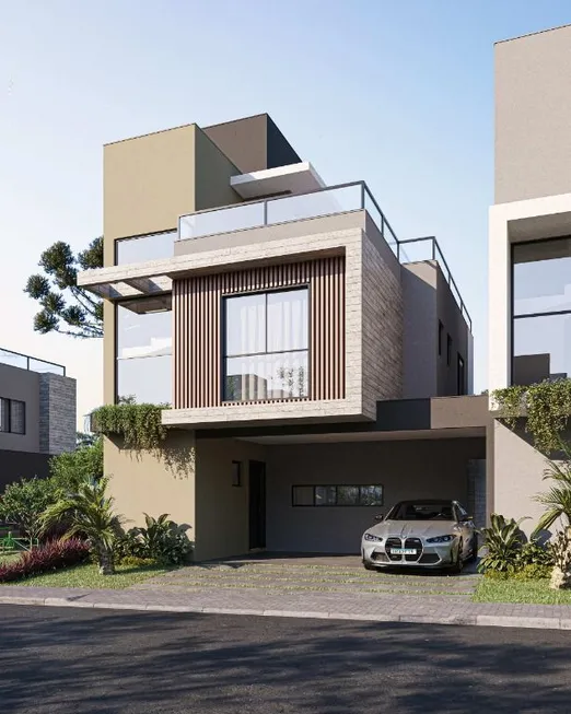 Foto 1 de Casa de Condomínio com 3 Quartos à venda, 242m² em Bacacheri, Curitiba