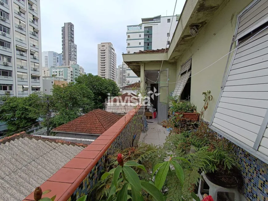 Foto 1 de Apartamento com 3 Quartos à venda, 107m² em Pompeia, Santos