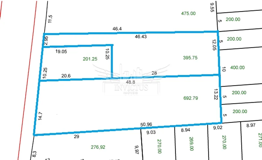 Foto 1 de Lote/Terreno à venda, 800m² em Jardim Bom Pastor, Santo André