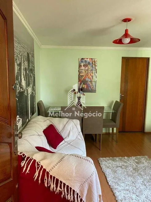 Foto 1 de Apartamento com 2 Quartos à venda, 50m² em Conjunto Habitacional Edivaldo Antônio Orsi, Campinas