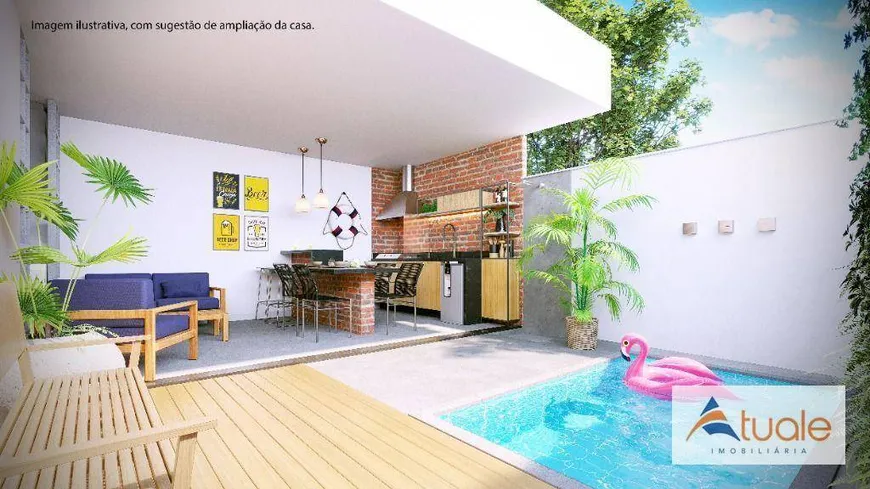 Foto 1 de Casa com 2 Quartos à venda, 42m² em Jardim Amanda I, Hortolândia