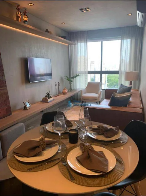 Foto 1 de Flat com 1 Quarto à venda, 35m² em Jaqueira, Recife