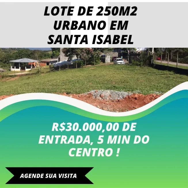 Foto 1 de Lote/Terreno à venda, 250m² em Centro, Mogi das Cruzes