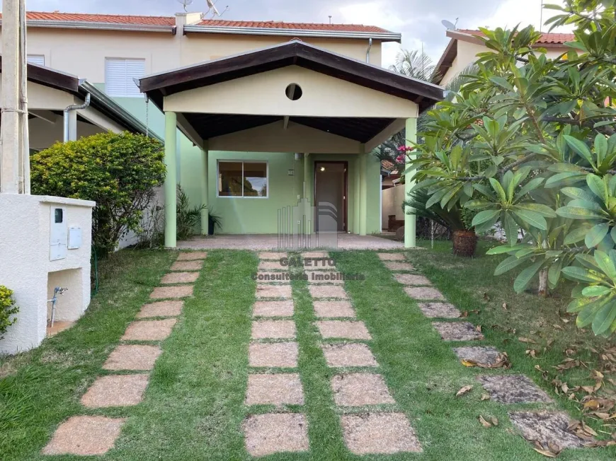 Foto 1 de Casa de Condomínio com 3 Quartos à venda, 117m² em Parque Rural Fazenda Santa Cândida, Campinas