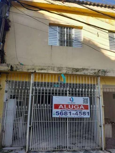 Foto 1 de Casa com 3 Quartos para alugar, 100m² em Campo Grande, São Paulo