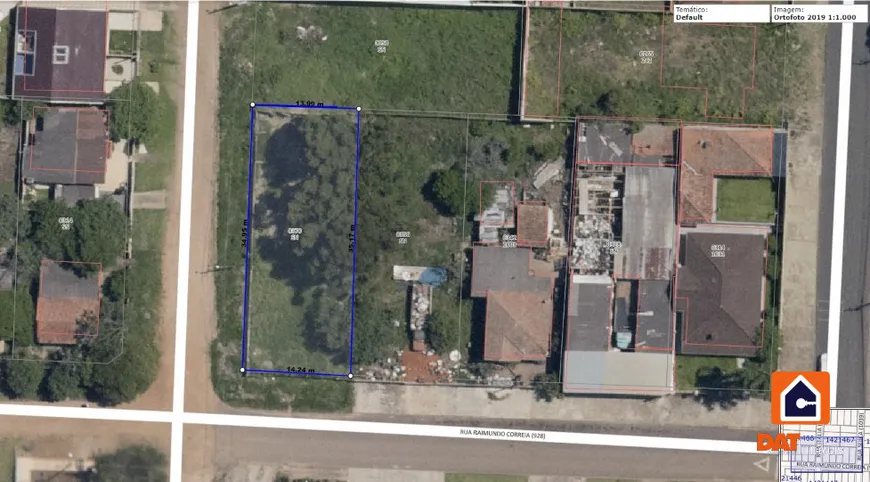 Foto 1 de Lote/Terreno à venda, 490m² em Oficinas, Ponta Grossa