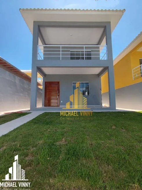 Foto 1 de Casa com 3 Quartos à venda, 130m² em Porto da Roca II Bacaxa, Saquarema