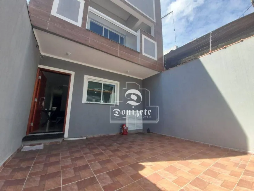 Foto 1 de Sobrado com 3 Quartos à venda, 140m² em Vila Marina, Santo André