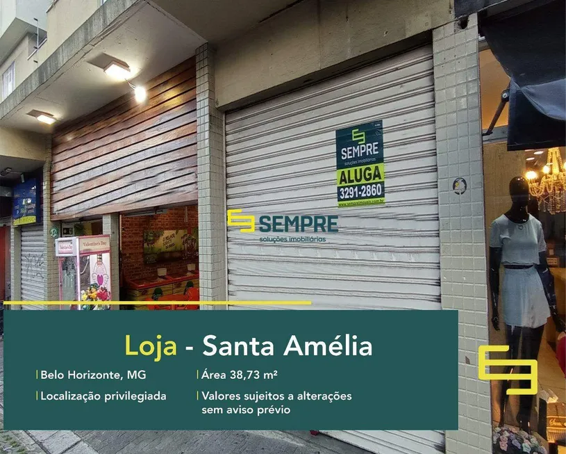 Foto 1 de Ponto Comercial à venda, 39m² em Santa Amélia, Belo Horizonte