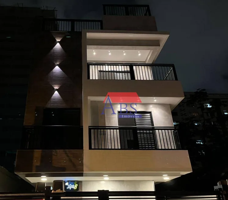 Foto 1 de Casa de Condomínio com 3 Quartos à venda, 93m² em Marapé, Santos