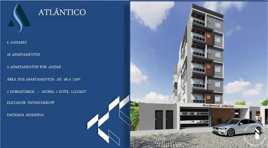 Foto 1 de Apartamento com 3 Quartos para venda ou aluguel, 71m² em Vila Zampol, Ribeirão Pires
