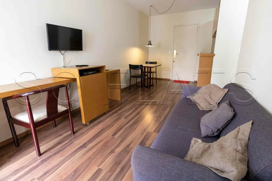 Foto 1 de Apartamento com 1 Quarto para alugar, 42m² em Consolação, São Paulo