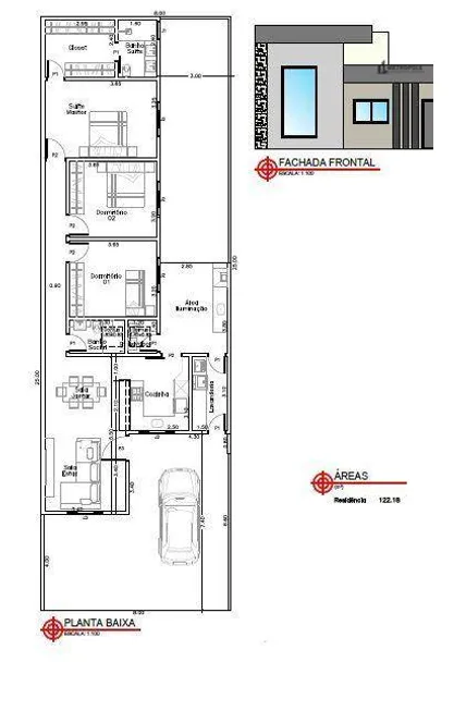 Foto 1 de Casa de Condomínio com 3 Quartos à venda, 140m² em Sao Bento, Paulínia