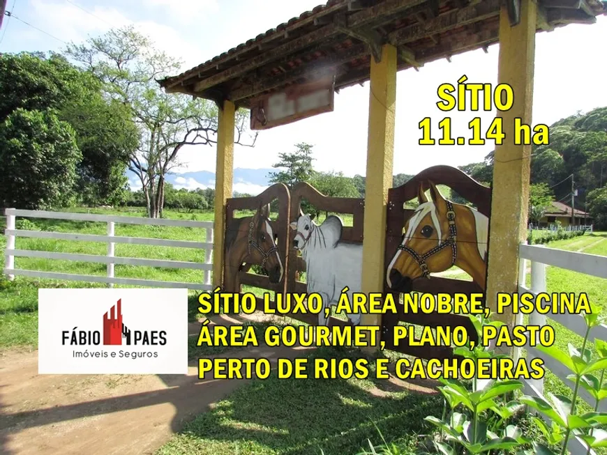 Foto 1 de Fazenda/Sítio com 5 Quartos à venda, 111405m² em Guapiaçu, Cachoeiras de Macacu