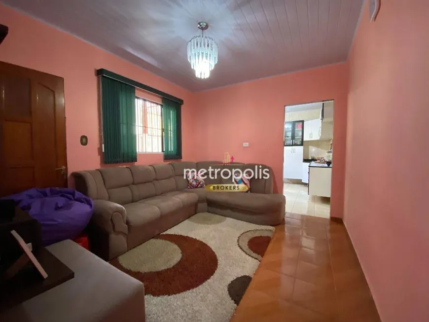 Foto 1 de Casa com 2 Quartos à venda, 100m² em JARDIM STETEL, Santo André