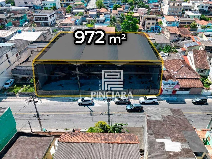 Foto 1 de Galpão/Depósito/Armazém para venda ou aluguel, 972m² em Mutuá, São Gonçalo