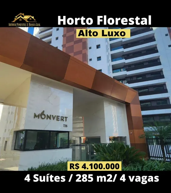 Foto 1 de Apartamento com 4 Quartos à venda, 285m² em Horto Florestal, Salvador