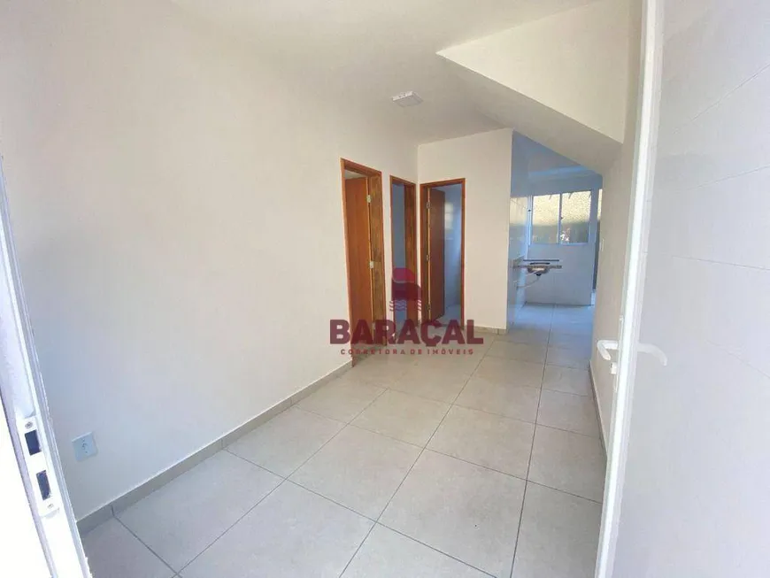 Foto 1 de Casa de Condomínio com 2 Quartos à venda, 45m² em Vila Sonia, Praia Grande