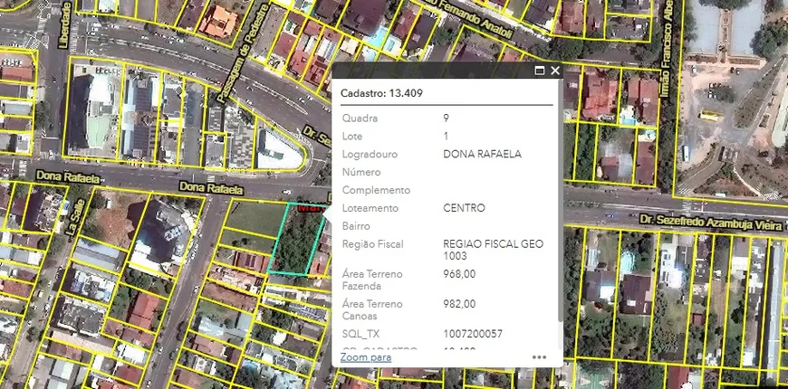 Foto 1 de Lote/Terreno à venda, 968m² em Marechal Rondon, Canoas