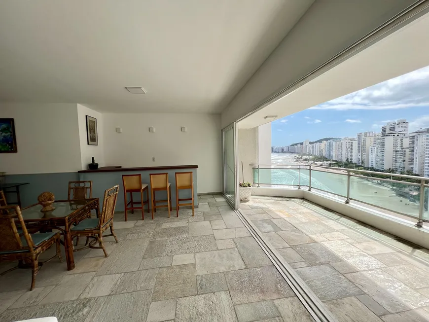 Foto 1 de Apartamento com 4 Quartos à venda, 248m² em Pitangueiras, Guarujá