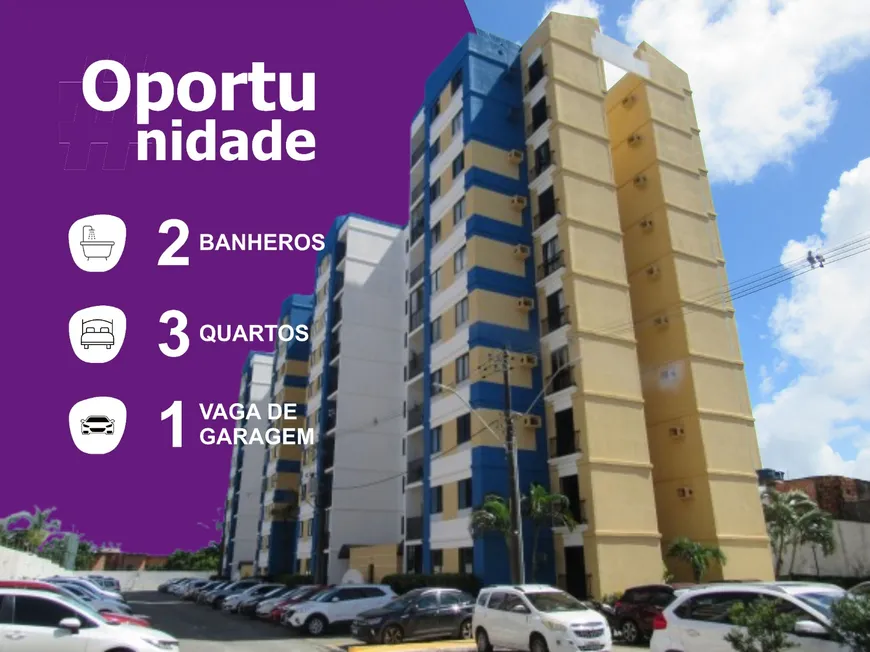 Foto 1 de Apartamento com 3 Quartos à venda, 69m² em Cabula, Salvador