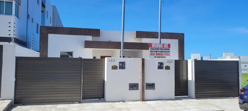 Foto 1 de Casa com 3 Quartos à venda, 75m² em Gramame, João Pessoa