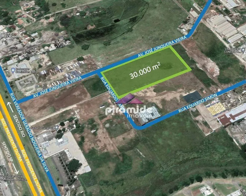 Foto 1 de Lote/Terreno para venda ou aluguel, 30000m² em Bairro do Grama, Caçapava