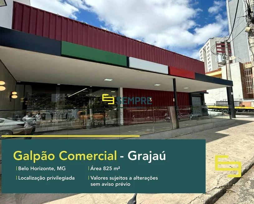 Foto 1 de Galpão/Depósito/Armazém à venda, 825m² em Grajaú, Belo Horizonte