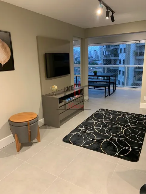 Foto 1 de Apartamento com 1 Quarto para venda ou aluguel, 52m² em Jardim Anália Franco, São Paulo