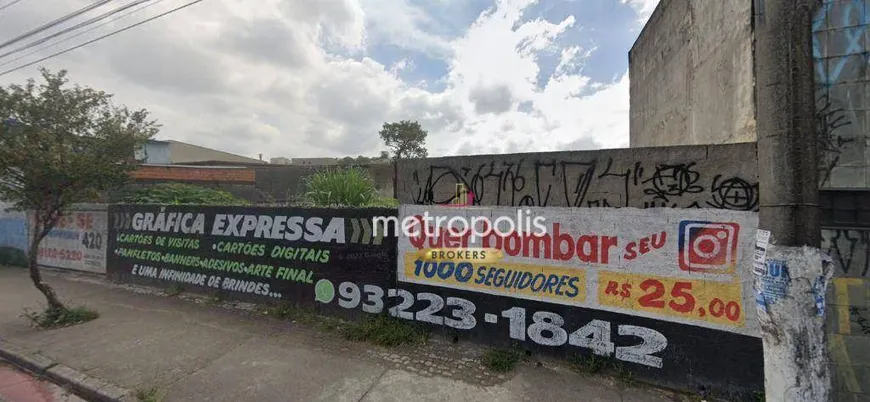Foto 1 de Lote/Terreno para alugar, 570m² em Vila America, Santo André