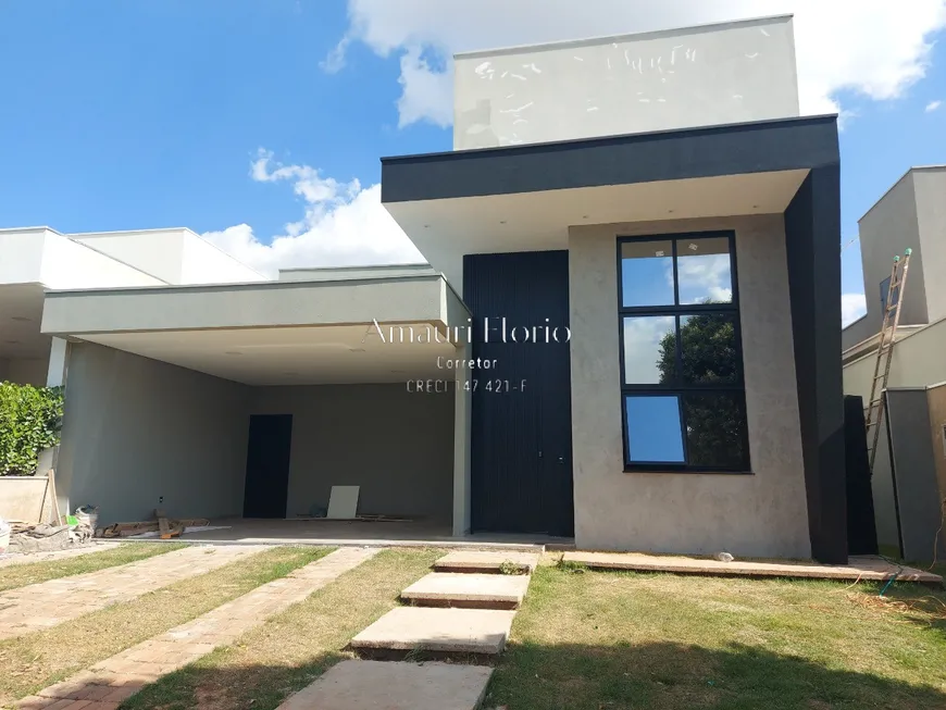Foto 1 de Casa de Condomínio com 3 Quartos à venda, 192m² em Condomínio Quinta das Tipuanas, Araraquara