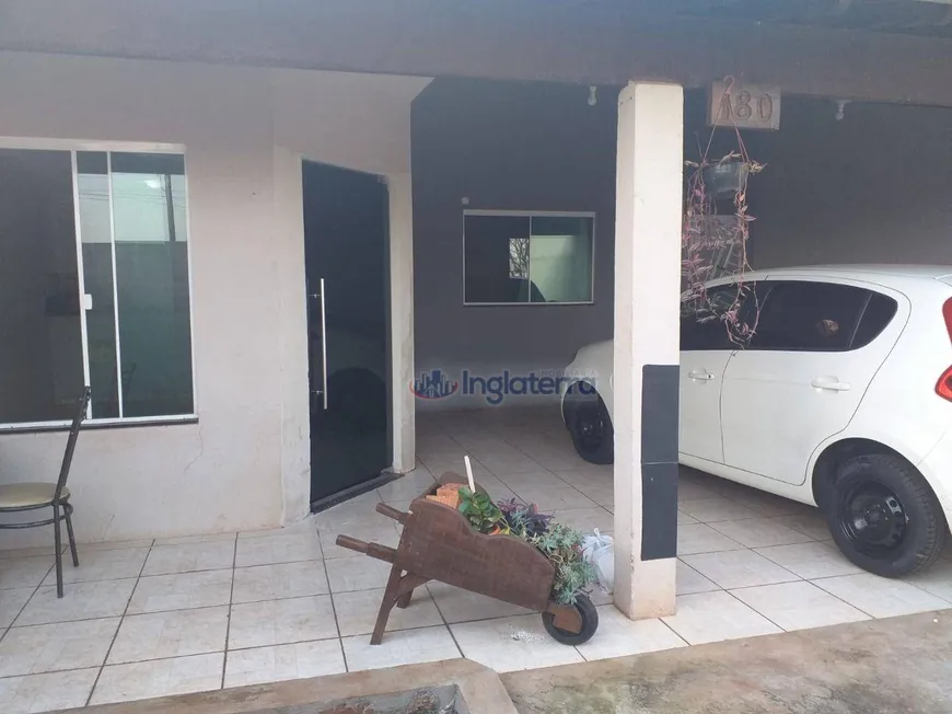 Foto 1 de Casa com 3 Quartos à venda, 80m² em Jardim Colúmbia D, Londrina