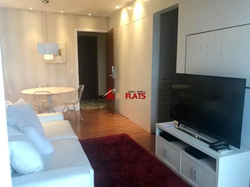 Foto 1 de Flat com 1 Quarto à venda, 48m² em Vila Nova Conceição, São Paulo