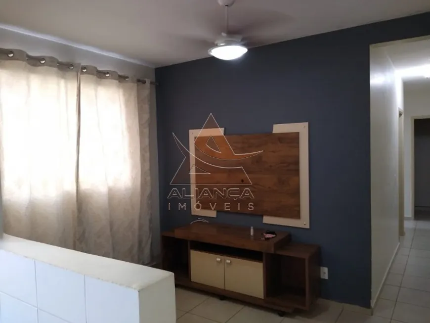 Foto 1 de Apartamento com 2 Quartos à venda, 47m² em Parque São Sebastião, Ribeirão Preto