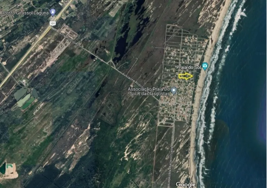 Foto 1 de Lote/Terreno à venda, 480m² em Praia do Sol, Laguna