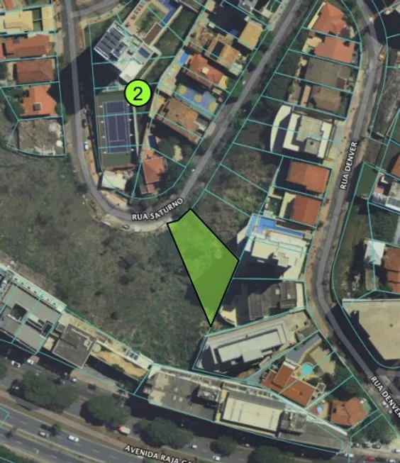 Foto 1 de Lote/Terreno à venda, 782m² em Santa Lúcia, Belo Horizonte