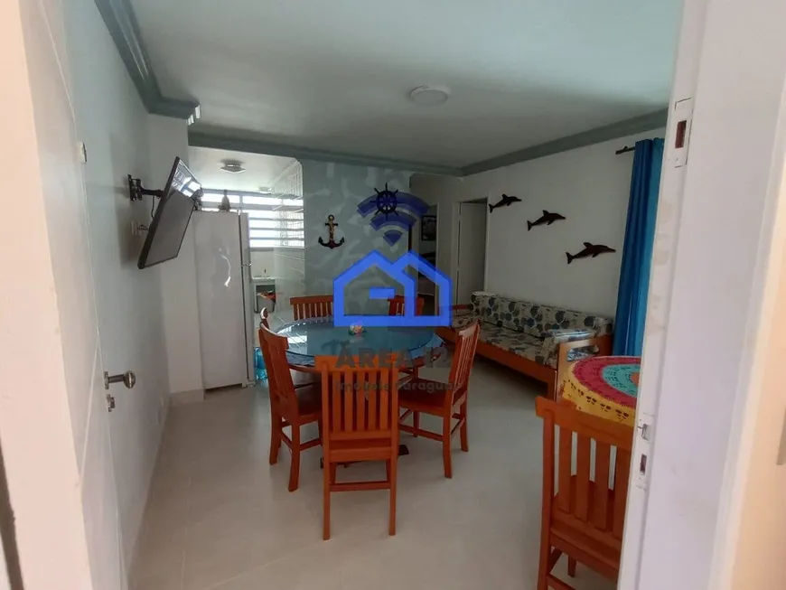 Foto 1 de Apartamento com 2 Quartos à venda, 70m² em Praia do Sapê, Ubatuba