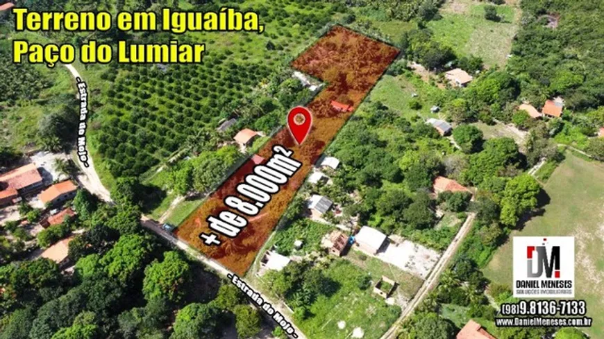 Foto 1 de Lote/Terreno à venda, 8000m² em Zona Rural, Paço do Lumiar